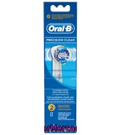 Recambio Para Cepillo Dental A Pilas Eb20-2 Oral-b, Pack 2 Unid