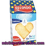 Recondo Equilibrio Tradicional Pan Tostado Sin Sal Y Sin Azúcar 30 Rebanadas Paquete 270 G