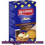 Recondo Hogaza De Pan Tostado 9 Cereales Paquete 240 G