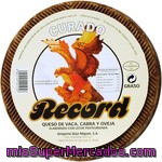 Record Queso Curado Mezcla Peso Aproximado Pieza 3 Kg