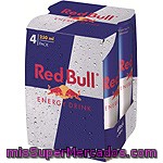 Red Bull Bebida Energética Pack 4 Latas 25 Cl