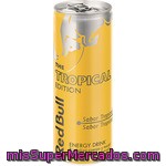 Red Bull Bebida Energética Sabor Tropical Lata 25cl