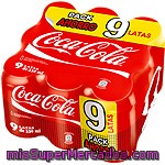 Refresco
            Coca Cola Lata Pack 9 Unidades