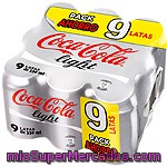 Refresco Cola Light Coca Cola, Pack 9x33 Cl