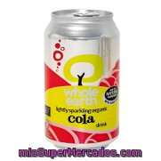 Refresco De Cola Bio Sin Azúcar Whole Earth 33 Cl.