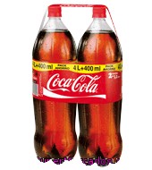 Refresco De Cola Coca-cola Pack De 2x2,20 L.