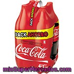 Refresco De Cola Coca-cola Pack De 4x2 L.