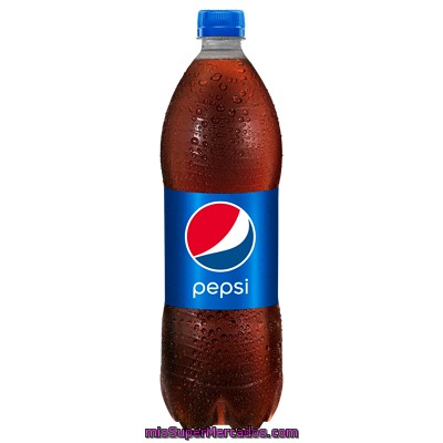 Refresco De Cola Con Gas Pepsi, Botella 1 Litro