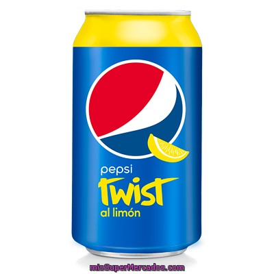 Refresco De Cola Con Limón Twist Pepsi 33 Cl.