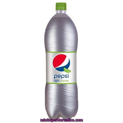 Refresco De Cola Light Con Lima Pepsi 2 L.