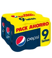 Refresco De Cola Pepsi Pack 9x33 Cl.