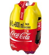 Refresco De Cola Regular Coca-cola Pack De 4x2,20 L.