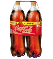 Refresco De Cola Sin Cafeína Coca-cola Pack De 2x2,20 L.