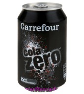 Refresco De Cola Zero Carrefour 33 Cl.