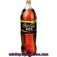 Refresco De Cola Zero Sin Cafeína Coca-cola 2,20 L.