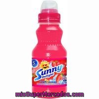 Refresco De Fresa Sunny D., Botellín 31 Cl