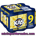 Refresco De Limón Con Gas Kas, Pack 9x33 Cl