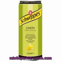 Refresco De Limón Con Gas Schweppes, Lata 33 Cl