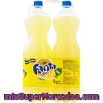 Refresco De Limón Fanta, Pack 2x2 Litros