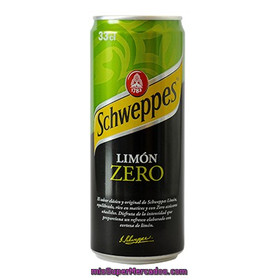 Refresco De Limón Light Spirit-schweppes 33 Cl.