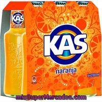 Refresco De Naranja Kas, Pack 6x20 Cl