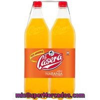 Refresco De Naranja La Casera Pack De 2x1,5 L.