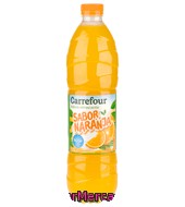 Refresco De Naranja Sin Gas Carrefour 1,5 L.