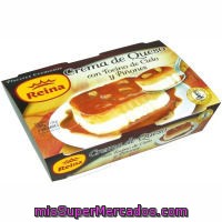 Reina Crema De Queso Con Tocino De Cielo Y Piñones Pack 2 Unidades 90 G