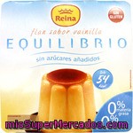 Reina Equilibrio Flan De Huevo Sin Azúcar Añadido Pack 4 Unidades 100 G