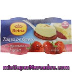 Reina Tarta De Queso Con Mermelada De Fresa Pack 4 Unidades 100 G