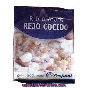 Rejo Congelado Cocido A Rodajas, Profand, Paquete 475 G Peso Neto Escurrido