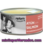 Retorn Alimento Completo Con Atún Con Salmón Para Gatos Adultos Lata 80 G