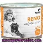 Retorn Alimento Completo Para Perros Con Reno Y Judías Verdes Lata 185 G