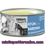 Retorn Alimento Equilibrado Con Atún Con Sardina Para Gatos Adultos Lata 80 G