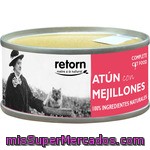 Retorn Alimento Equilibrado Con Atún Y Mejillones Para Gatos Adultos Lata 80 G