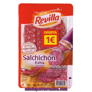 Revilla Salchichón Tradicional Lonchas Sobre 85 G
