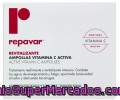 Revitalizante Vitamina C, Cara, Cuello Y Escote Repavar 20 Ampollas