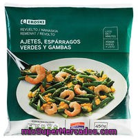 Revuelto De Ajetes Trigueros-gambas Eroski, Bolsa 450 G