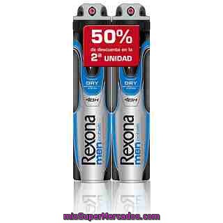 Rexona Men Cobalt Dry Desodorante Spray 2x200 Ml