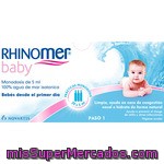 Rhinomer Baby Monodosis De 5 Ml 100% Agua De Mar Isotónica Para Bebes Desde El Primer Día Caja 20 Unidades