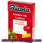 Ricola Caramelos Balsámicos De Hierbas Suizas Sin Azucar Sabor Arándano Rojo Caja 50 G