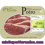 Rincon Filetes 1ªa De Potro Bandeja 400 G Peso Aproximado