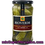 Rioverde Pepinillos En Vinagre Frasco 180 G Neto Escurrido