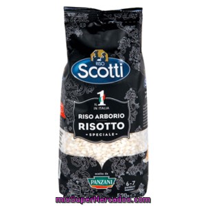 Riso Scotti Arroz Arborio Risotto Paquete 500 Gr