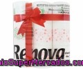 Rollos De Papel Higiénico De Color Blanco Con Decorado Navideño Y Doble Capa Renova 2 Unidades