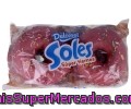Rosquillas Bañadas De Azúcar Rosa Dulcesol Soles 4 Unidades 200 Gramos