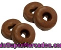 Rosquillas Chocolate (masa De Bollería Frita Con Cobertura Al Cacao) 4 Unidades