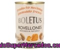 Rovellones Enteros Al Natural Boletus 200 G.