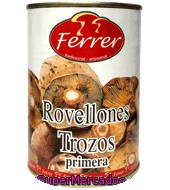 Rovellones Trozos Al Natural Ferrer 200 G.