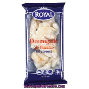 Royal Bacalao Desmigado Envase 180 Gr